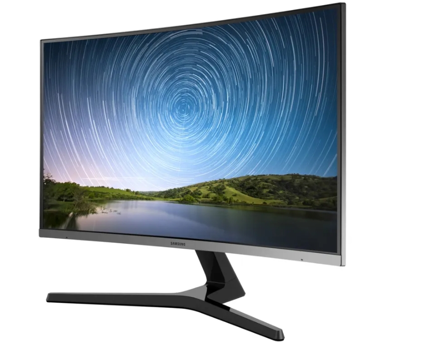 三星顯示器設計簡潔大方,邊框窄,整體觀感十分搶眼.jpg 三星顯示器設計簡潔大方,邊框窄,整體觀感十分搶眼.jpg